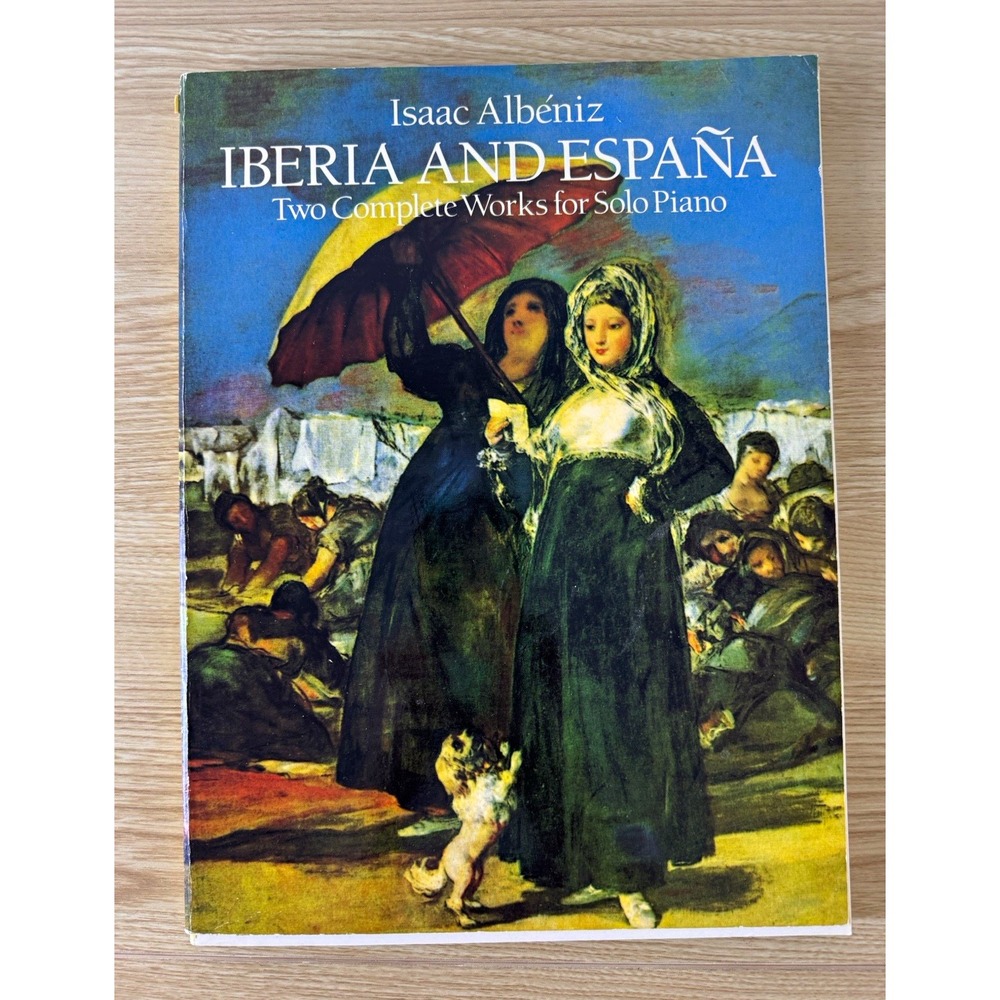 Dover Publications Isaac Albéniz Iberia and España Solo Piano, 1987 186p
